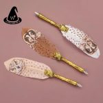 ست قلم پر و مهر و موم طرح جغدی هری پاتر - Image 4