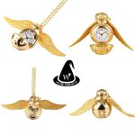 ساعت گردنبندی و جیبی طرح گوی زرین هری پاتر - Image 4