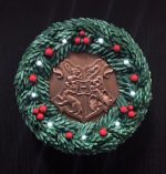 ست تاج گل هاگوارتز نورپردازی شده و چوبدستی هری پاتر