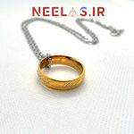 گردنبند استیل یگانه حلقه ارباب حلقه ها - Image 2