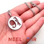 گردنبند استیل سکوی نه و سه چهارم