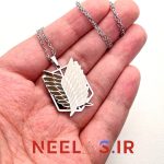 گردنبند استیل انیمه اتک آن تایتان