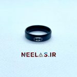 حلقه استیل طرح نماد بتمن Batman