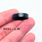 حلقه استیل طرح نماد بتمن Batman
