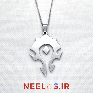 گردنبند استیل نماد بازی وارکرافت هورد