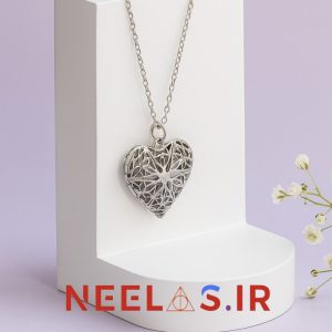 گردنبند استیل لاکت قلب