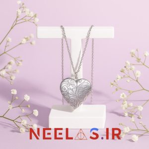 گردنبند استیل لاکت قلب