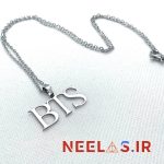گردنبند استیل اسم گروه بی تی اس BTS