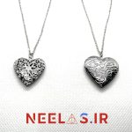 گردنبند استیل لاکت قلب