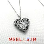 گردنبند استیل لاکت قلب