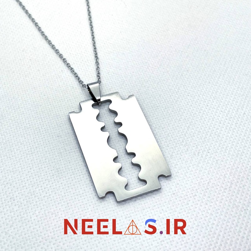 گردنبند استیل تیغ پیکی بلایندرز گردنبند استیل تیغ پیکی بلایندرز