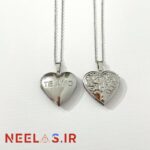 گردنبند استیل لاکت قلب