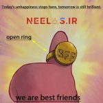 انگشتر BFF باب اسفنجی و پاتریک