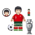مینی فیگور طرح لگو کریستیانو رونالدو با تیم های مختلف