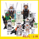 مینی فیگور طرح لگو شخصیت های جنگ ستارگان و مندلورین
