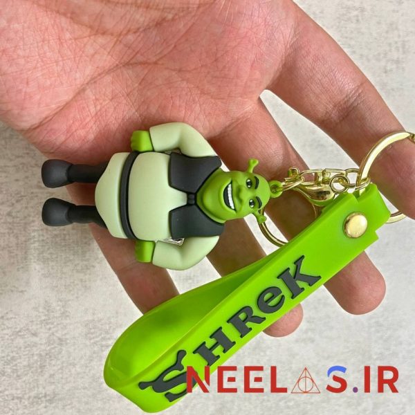 جاکلیدی سیلیکونی طرح شخصیت های انیمیشن شرک Shrek