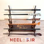 استند چوبدستی رومیزی طرح یادگاران مرگ