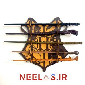 استند چوبدستی دیواری طرح هاگوارتز