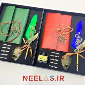 ست قلم پر و دفترچه هری پاتر