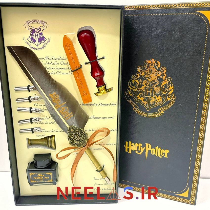 ست قلم پر و مهر موم هری پاتر