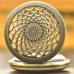 ساعت گردنبندی و جیبی طرح ماندالا