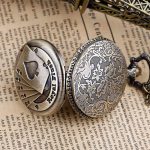 ساعت گردنبندی و جیبی طرح کارت بازی