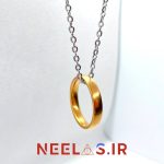 گردنبند حلقه استیل