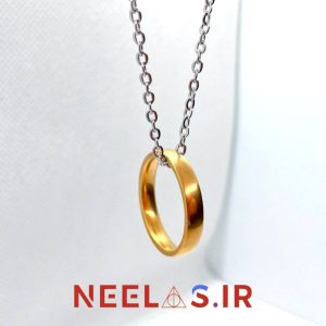 گردنبند حلقه استیل