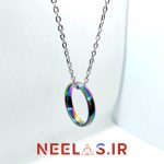 گردنبند حلقه استیل