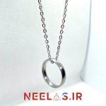 گردنبند حلقه استیل
