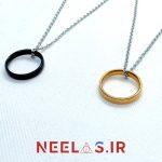 گردنبند حلقه استیل