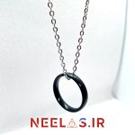 گردنبند حلقه استیل