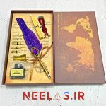 ست قلم پر و مهر موم فانتزی