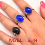 انگشتر نگین حرارتی با قابلیت تغییر رنگ