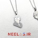 گردنبند استیل جفتی لئون و ماتیلدا