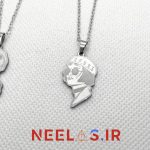 گردنبند استیل جفتی لئون و ماتیلدا