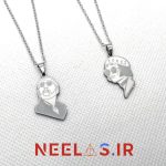 گردنبند استیل جفتی لئون و ماتیلدا