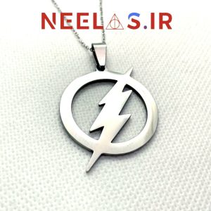 گردنبند استیل شخصیت فلش Flash