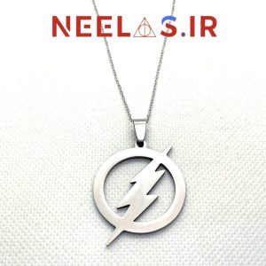 گردنبند استیل شخصیت فلش Flash
