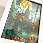 قاب عکس دکوراتیو قلعه هاگوارتز