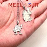 گردنبند استیل دوستی مایک و سولیوان