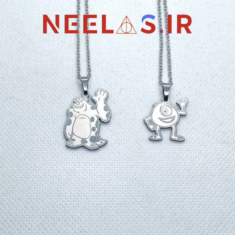 گردنبند استیل دوستی مایک و سولیوان گردنبند استیل دوستی مایک و سولیوان