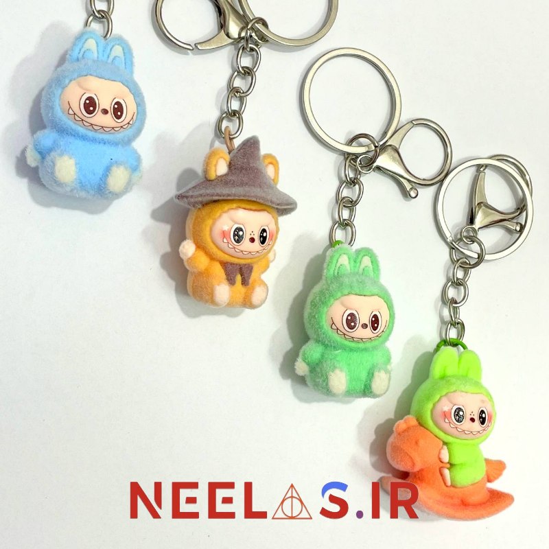 جاکلیدی لبوبو رنگی رنگی جاکلیدی لبوبو رنگی رنگی