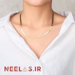گردنبند استیل زنجیر ماری