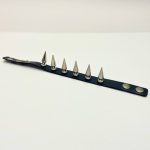 دستبند چرمی اسپایک دار