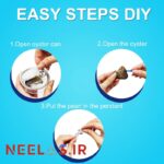 گردنبند مروارید کنسرو صدف