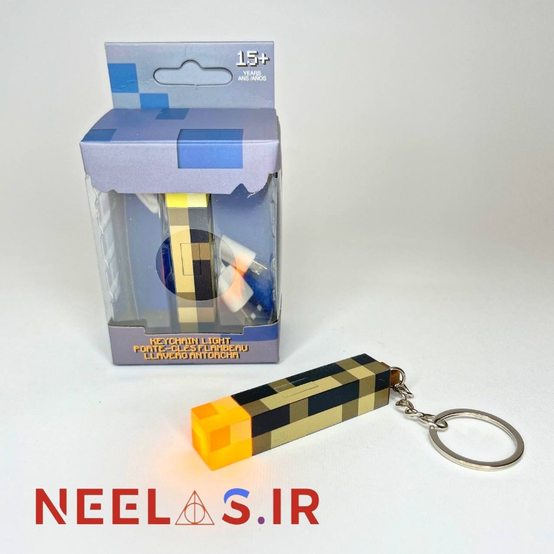 جاکلیدی مشعل ماینکرافت LED شارژی