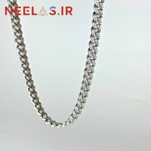 زنجیر دورو نگین حلقه