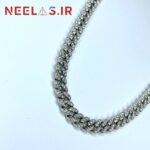 زنجیر دورو نگین حلقه