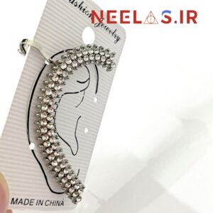 ایرکاف گوش طرح جواهری دولاین نگین